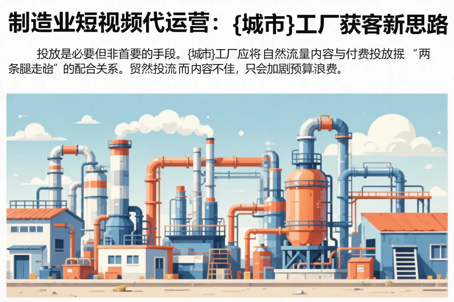 制造业短视频代运营:西畴工厂获客新思路